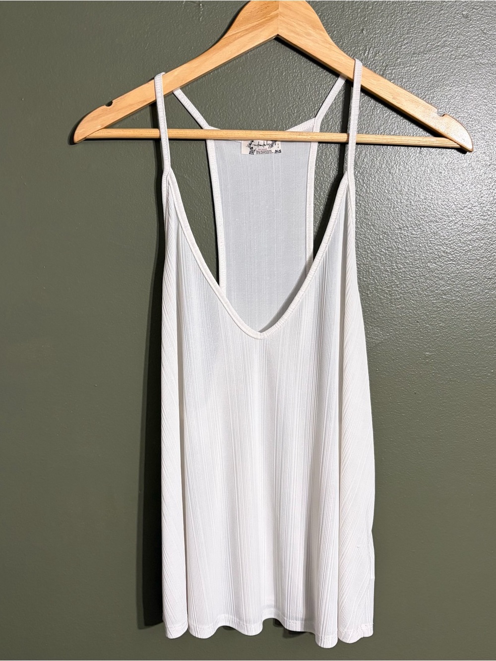 Free People ribbed cami